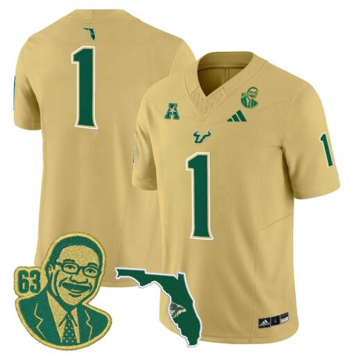 South Florida Bulls 'Lee Roy Selmon Legacy Edition' Vapor Limited Jersey - All Stitched - Image 17