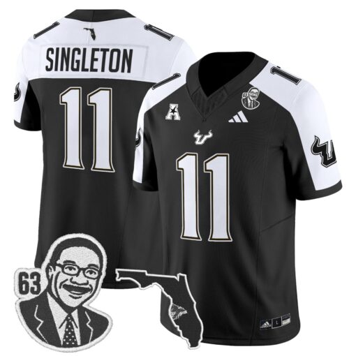 South Florida Bulls 'Lee Roy Selmon Legacy Edition' Vapor Limited Jersey - All Stitched - Image 24
