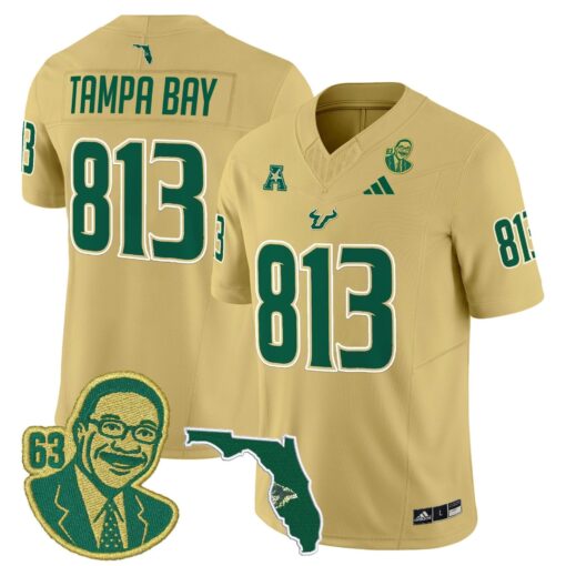 South Florida Bulls 'Lee Roy Selmon Legacy Edition' Vapor Limited Jersey - All Stitched - Image 7