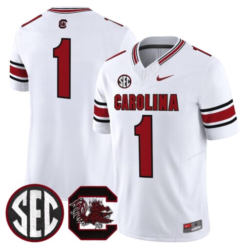 South Carolina Gamecocks 'Rebrand 2026' Vapor Limited Jersey - All Stitched - Image 13