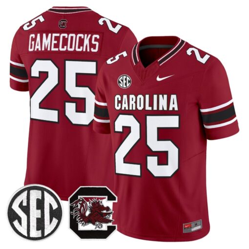 South Carolina Gamecocks 'Rebrand 2026' Vapor Limited Jersey - All Stitched - Image 45
