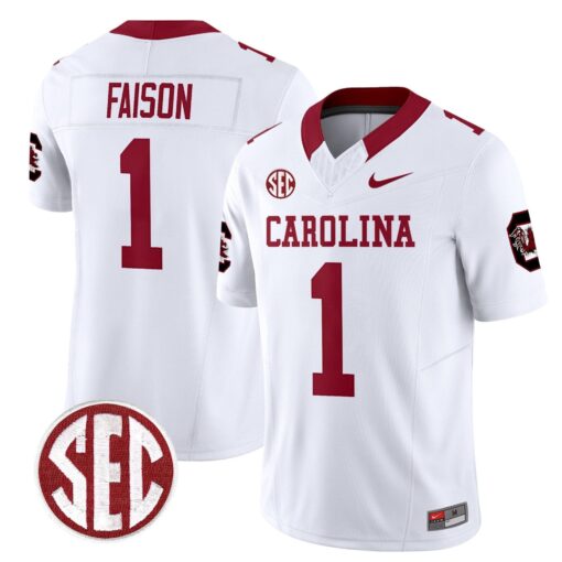 South Carolina Gamecocks 1980 Throwback Vapor Limited Jersey – Rebrand 2026 – All Stitched - Image 42