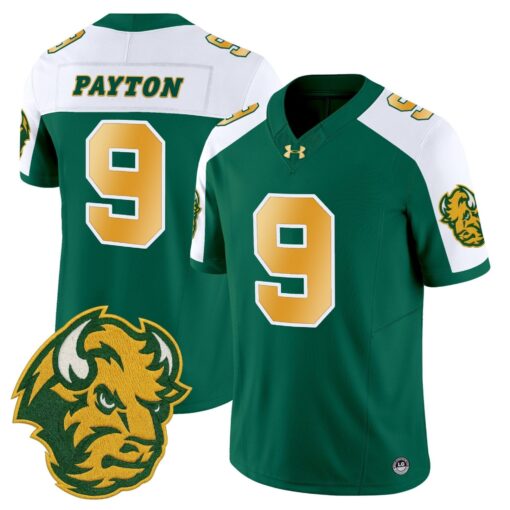 North Dakota State Bison Vapor Limited Jersey - All Stitched - Image 14