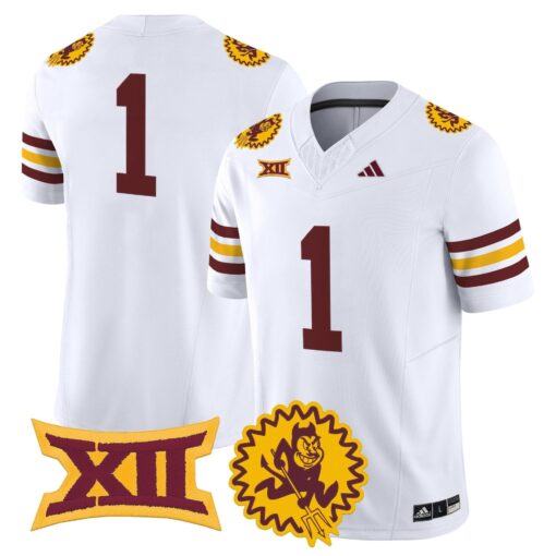 Arizona State Sun Devils 1975 Throwback Vapor Limited Jersey - All Stitched - Image 25