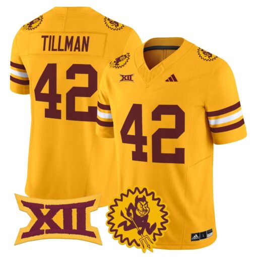 Arizona State Sun Devils 1975 Throwback Vapor Limited Jersey - All Stitched - Image 6