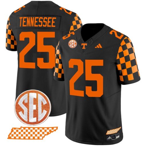 Men's Tennessee Volunteers 'Rebrand 2026' Checkerboard Vapor Limited Jersey - All Stitched - Image 37