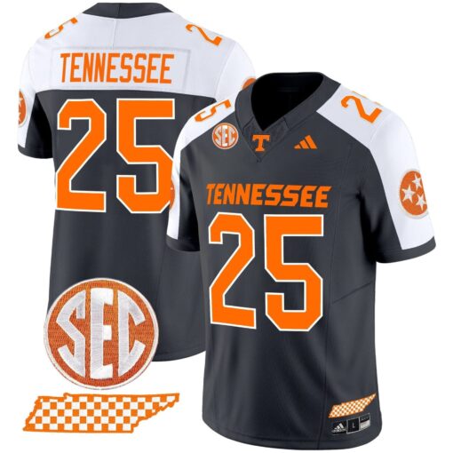 Men's Tennessee Volunteers 'Rebrand 2026' Checkerboard Vapor Limited Jersey - All Stitched - Image 18