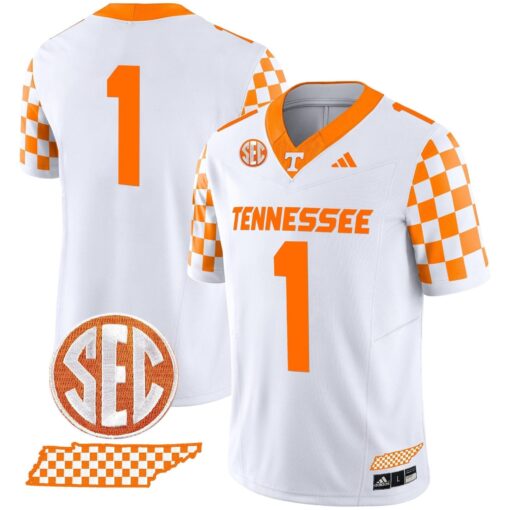 Men's Tennessee Volunteers 'Rebrand 2026' Checkerboard Vapor Limited Jersey - All Stitched - Image 47