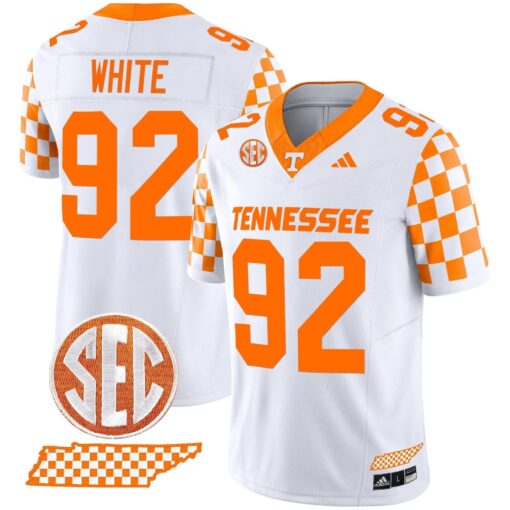 Men's Tennessee Volunteers 'Rebrand 2026' Checkerboard Vapor Limited Jersey - All Stitched - Image 44