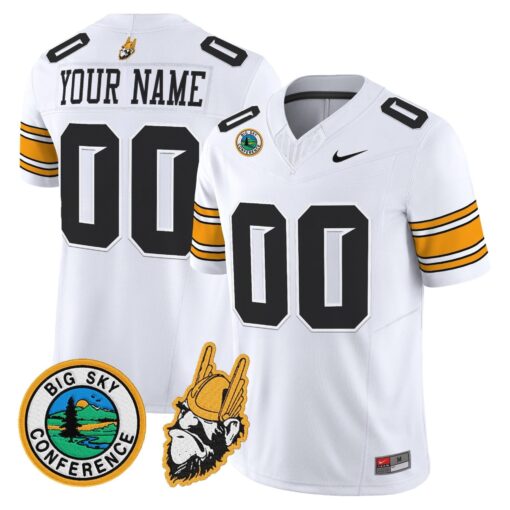 Idaho Vandals 1975 Throwback Vapor Limited Custom Jersey - All Stitched - Image 2