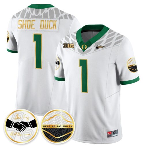 Oregon Ducks 2025 "Shoe Duck" Jersey - All Stitched - Image 29