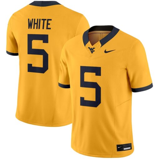 West Virginia Mountaineers 2025 Vapor Limited Jersey - All Stitched - Image 14