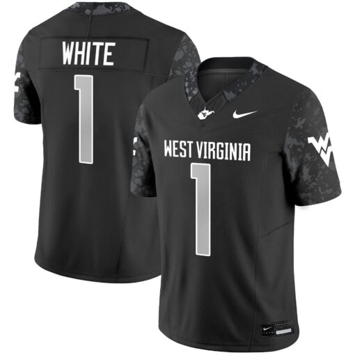 West Virginia Mountaineers 2025 Vapor Limited Jersey - All Stitched - Image 8