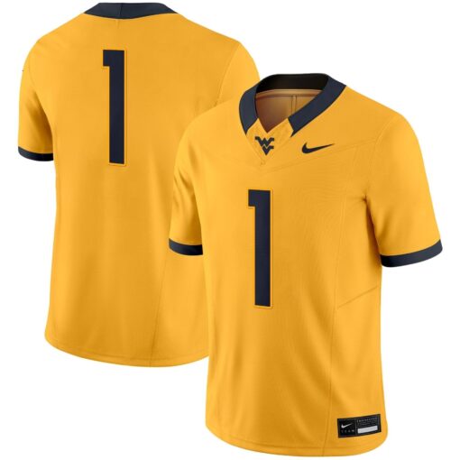 West Virginia Mountaineers 2025 Vapor Limited Jersey - All Stitched - Image 17