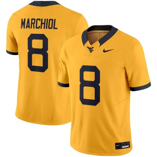West Virginia Mountaineers 2025 Vapor Limited Jersey - All Stitched - Image 6
