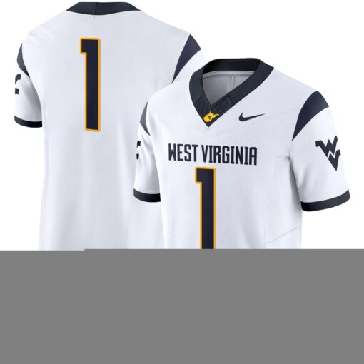 West Virginia Mountaineers 2025 Vapor Limited Jersey - All Stitched - Image 5
