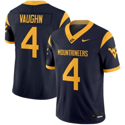 West Virginia Mountaineers 2025 Vapor Limited Jersey - All Stitched - Image 26