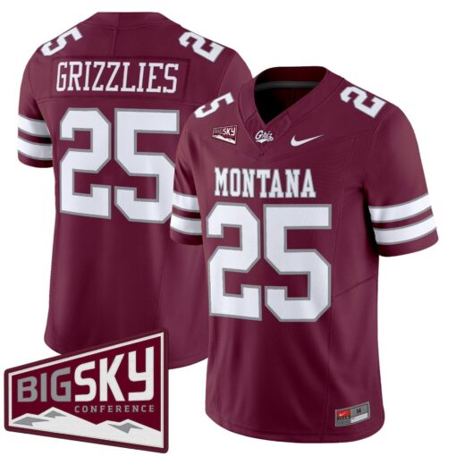 Montana Grizzlies 2025 Vapor Limited Jersey - All Stitched - Image 33