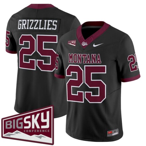 Montana Grizzlies 2025 Vapor Limited Jersey - All Stitched - Image 40