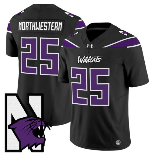 Northwestern Wildcats Honoring ’95 Vapor Limited Jersey - All Stitched - Image 33