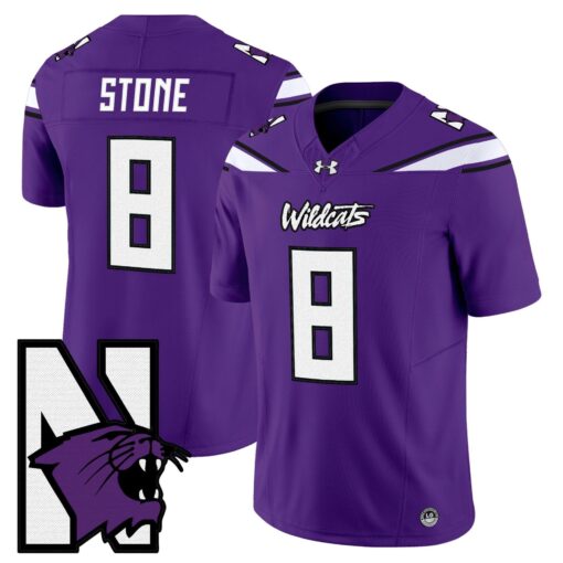 Northwestern Wildcats Honoring ’95 Vapor Limited Jersey - All Stitched - Image 4