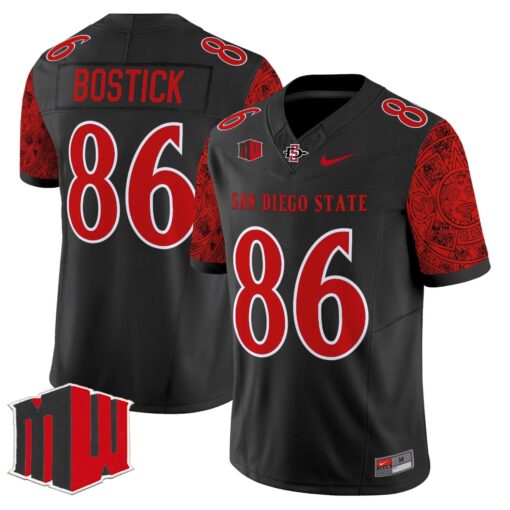 Men's San Diego State Aztecs 2025 Vapor Limited Jersey - All Stitched - Image 3
