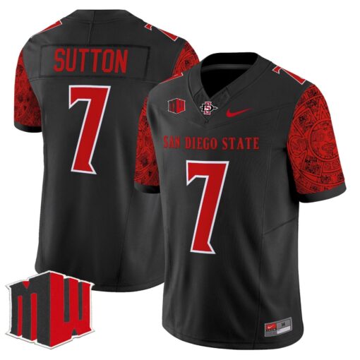 Men's San Diego State Aztecs 2025 Vapor Limited Jersey - All Stitched - Image 2