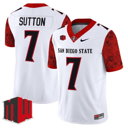 Men's San Diego State Aztecs 2025 Vapor Limited Jersey - All Stitched - Image 10