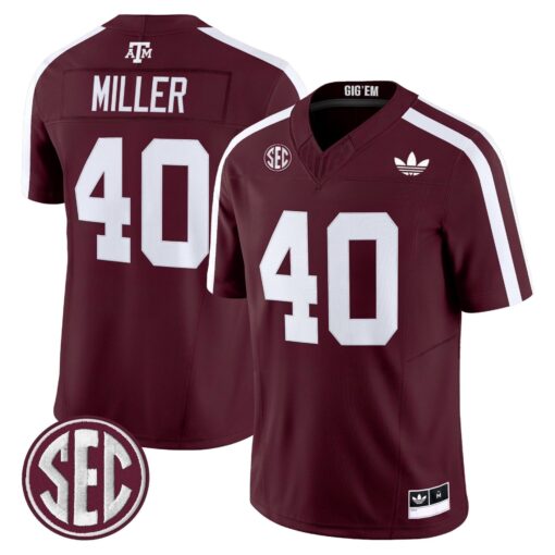 Texas A&M Aggies 2025 Vapor Limited Jersey V2 - All Stitched - Image 38