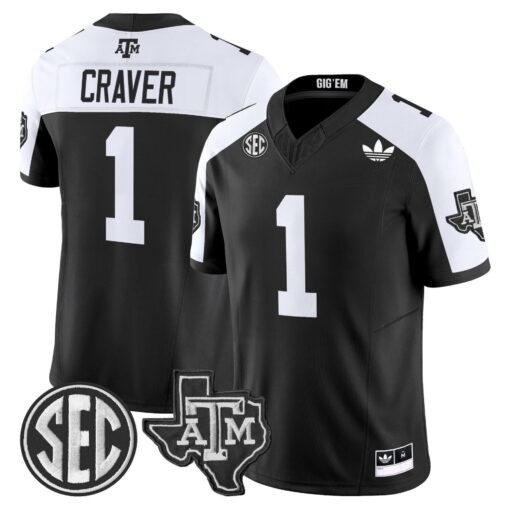 Texas A&M Aggies 2025 Vapor Limited Jersey V2 - All Stitched - Image 18