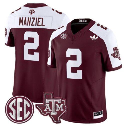 Texas A&M Aggies 2025 Vapor Limited Jersey V2 - All Stitched - Image 9