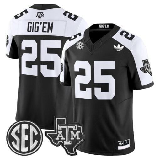Texas A&M Aggies 2025 Vapor Limited Jersey V2 - All Stitched - Image 22