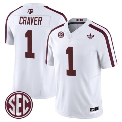 Texas A&M Aggies 2025 Vapor Limited Jersey V2 - All Stitched - Image 29