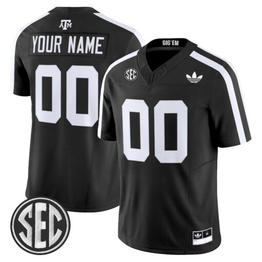 Texas A&M Aggies 2025 Vapor Limited Custom Jersey V2 - All Stitched - Image 2