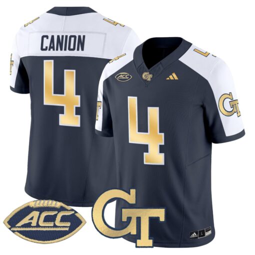 Georgia Tech Yellow Jackets 2025 Vapor Limited Jersey - All stitched - Image 14