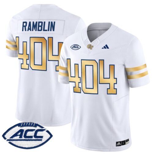 Georgia Tech Yellow Jackets 2025 Vapor Limited Jersey - All stitched - Image 12