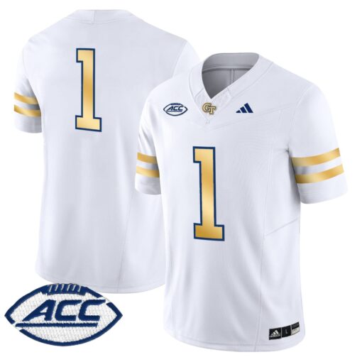 Georgia Tech Yellow Jackets 2025 Vapor Limited Jersey - All stitched - Image 39