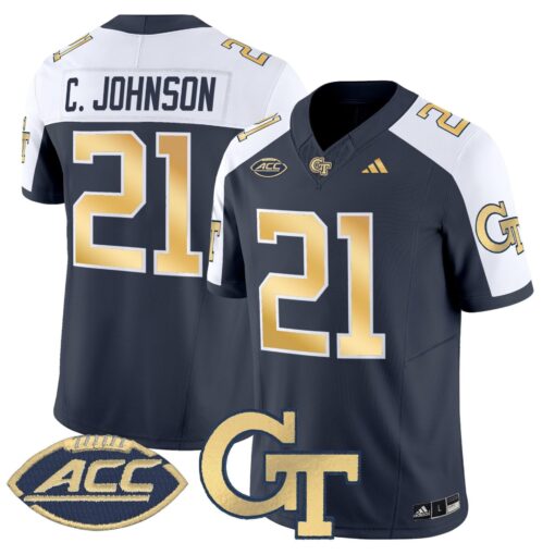 Georgia Tech Yellow Jackets 2025 Vapor Limited Jersey - All stitched - Image 15
