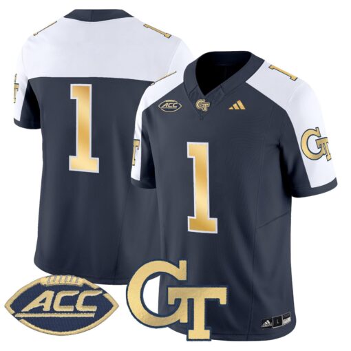 Georgia Tech Yellow Jackets 2025 Vapor Limited Jersey - All stitched - Image 19