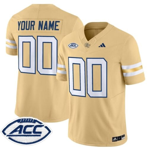 Georgia Tech Yellow Jackets 2025 Vapor Limited Custom Jersey - All stitched - Image 3