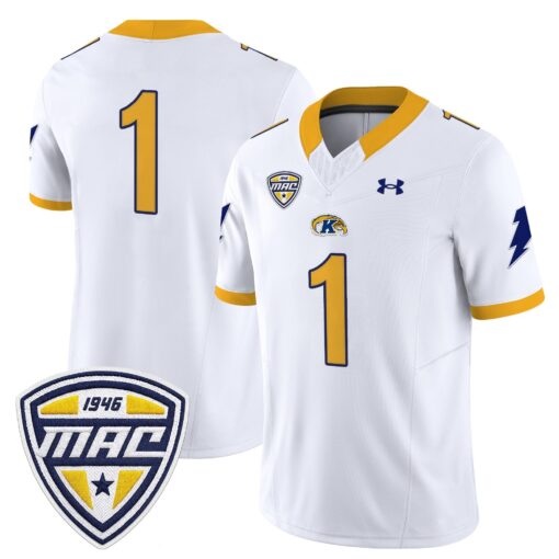 Men's Kent State Golden Flashes 2025 Vapor Limited Jersey - All Stitched - Image 40