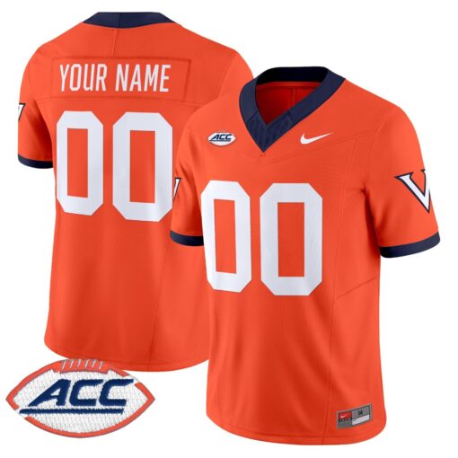 Virginia Cavaliers 1995 Throwbacks Vapor Limited Custom Jersey - All Stitched - Image 2