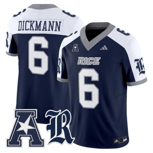 Men's Rice Owls 2025 Vapor Limited Jersey - All Stitched - Image 18