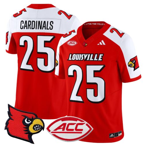 Louisville Cardinals 2025 Vapor Limited Jersey - All Stitched - Image 33