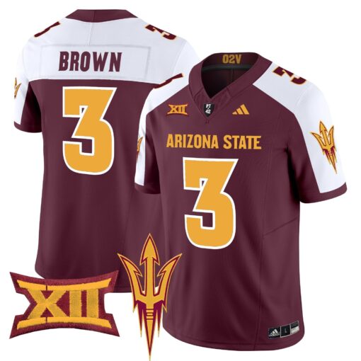 Arizona State Sun Devils 2025 Vapor Limited Jersey - All Stitched - Image 30
