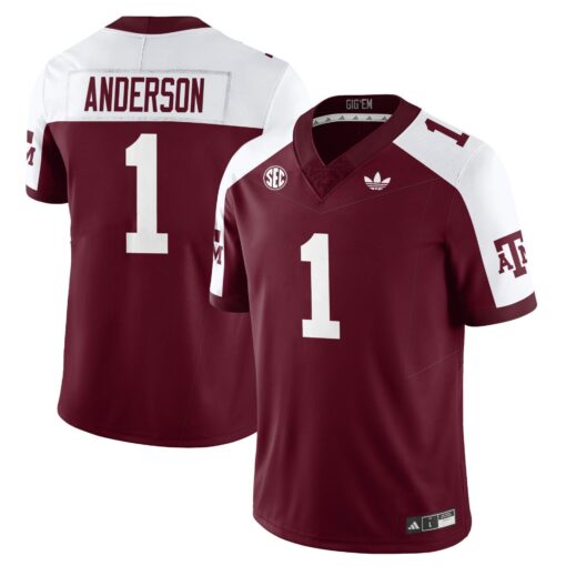 Texas A&M Aggies Football 1975 Throwback Jersey - All Stitched - Image 9
