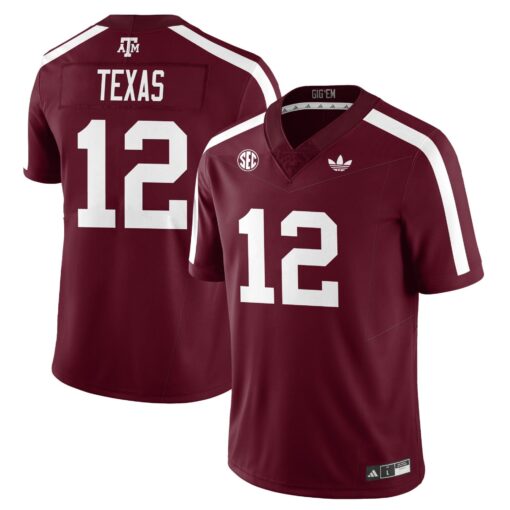 Texas A&M Aggies Football 1975 Throwback Jersey - All Stitched - Image 6