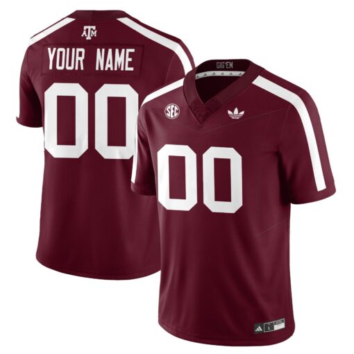 Texas A&M Aggies Football 1975 Throwback Custom Jersey - All Stitched