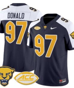 Aaron Donald Jersey 97 Pittsburgh Panthers 2025 Limited Stitched Navy Alter bc2f9b6b 1e71 4bdd a988 28d93cc51b62