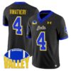 Adam Vinatieri Jersey 4 South Dakota State Jackrabbits 2025 Stitched Black